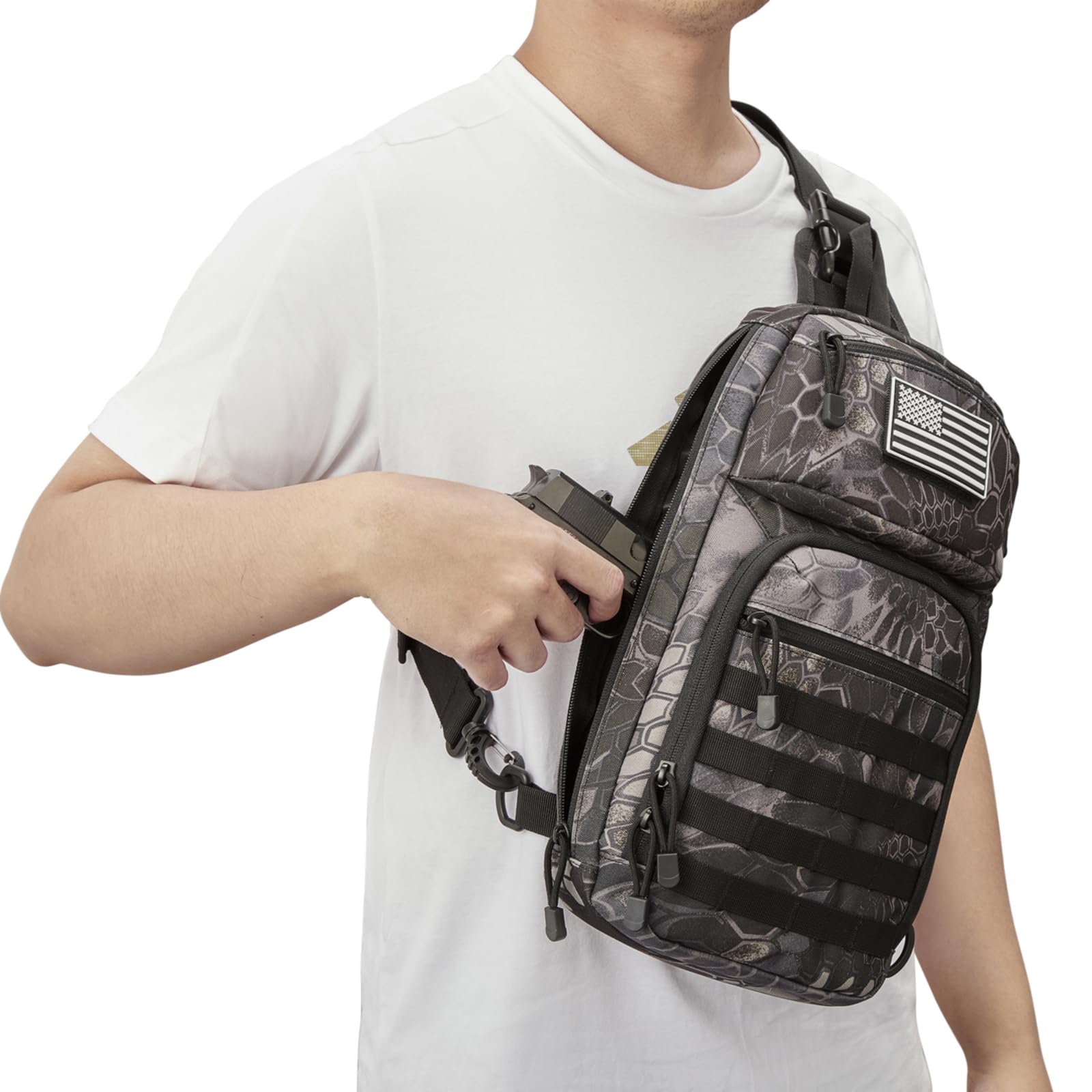 G4Free - G4Free 10L Tactical EDC Sling Bag -TN23B216B