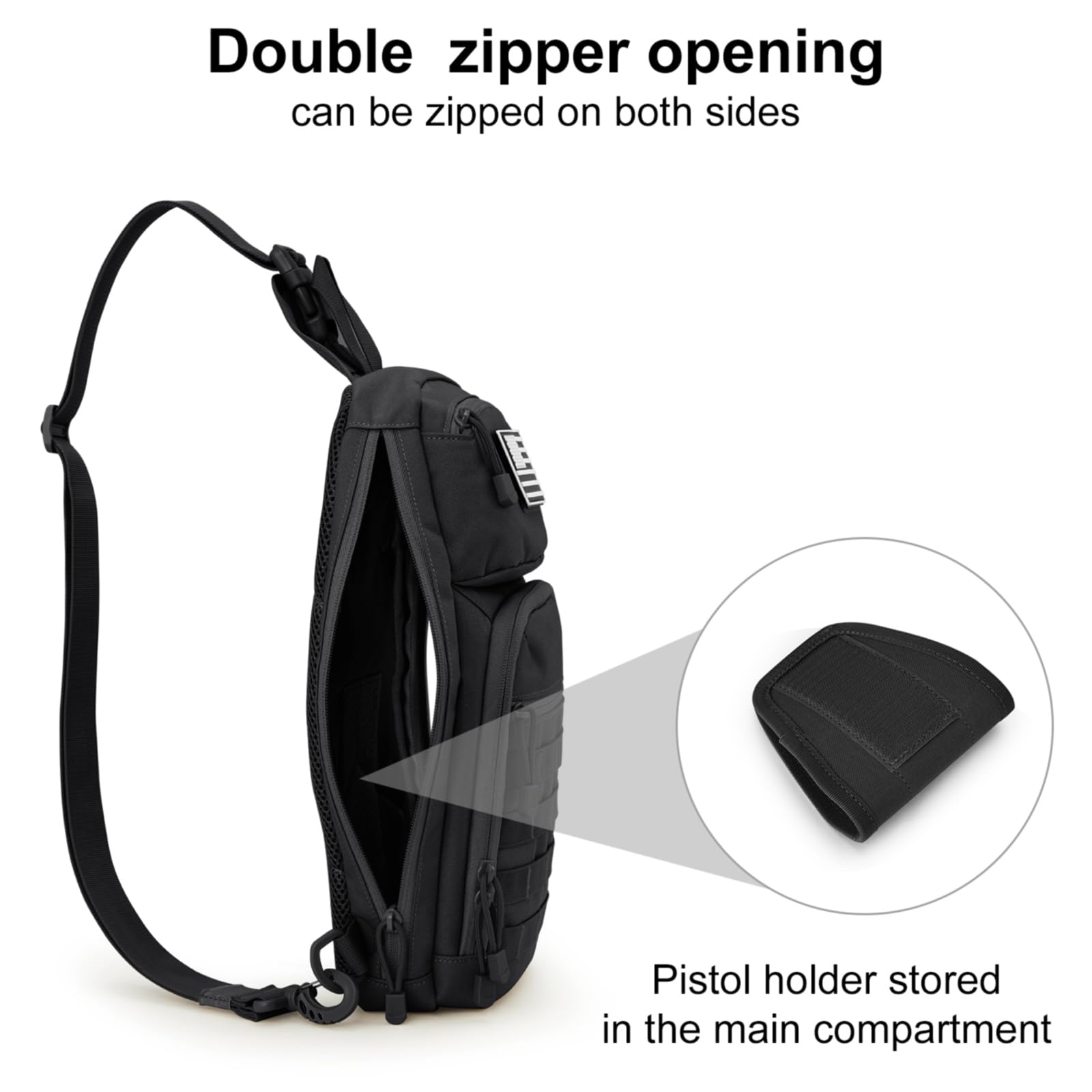G4Free - G4Free 10L Tactical EDC Sling Bag -TN23B216B