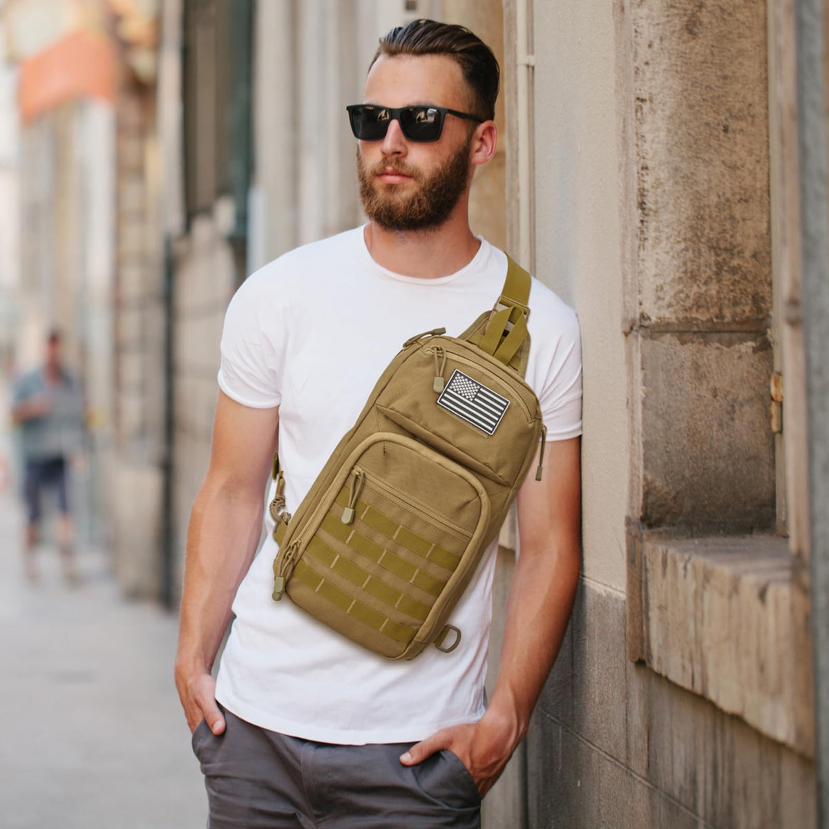 G4Free - G4Free 10L Tactical EDC Sling Bag -TN23B216B