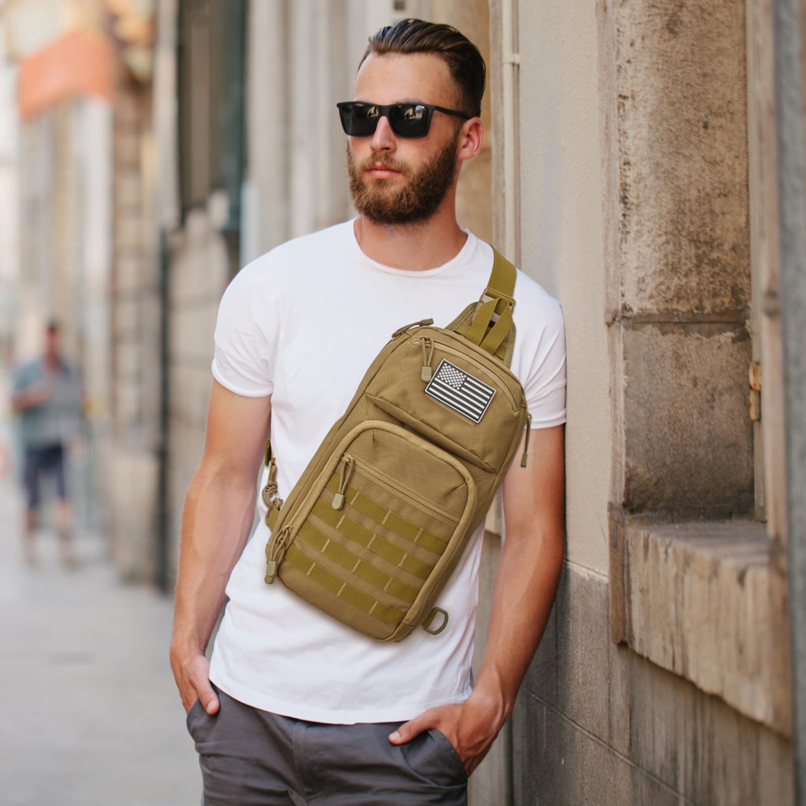 G4Free - G4Free 10L Tactical EDC Sling Bag -TN23B216B