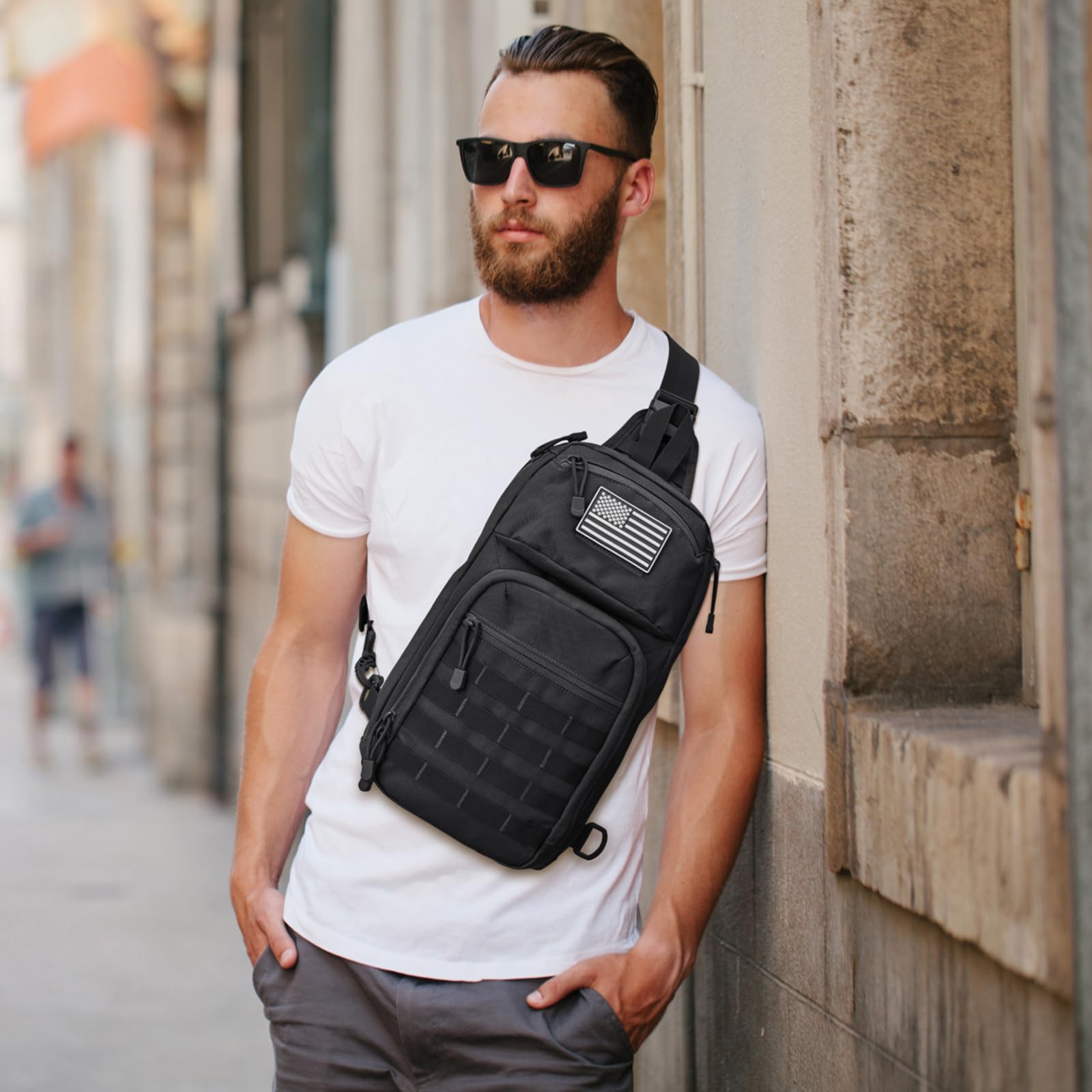G4Free - G4Free 10L Tactical EDC Sling Bag -TN23B216B