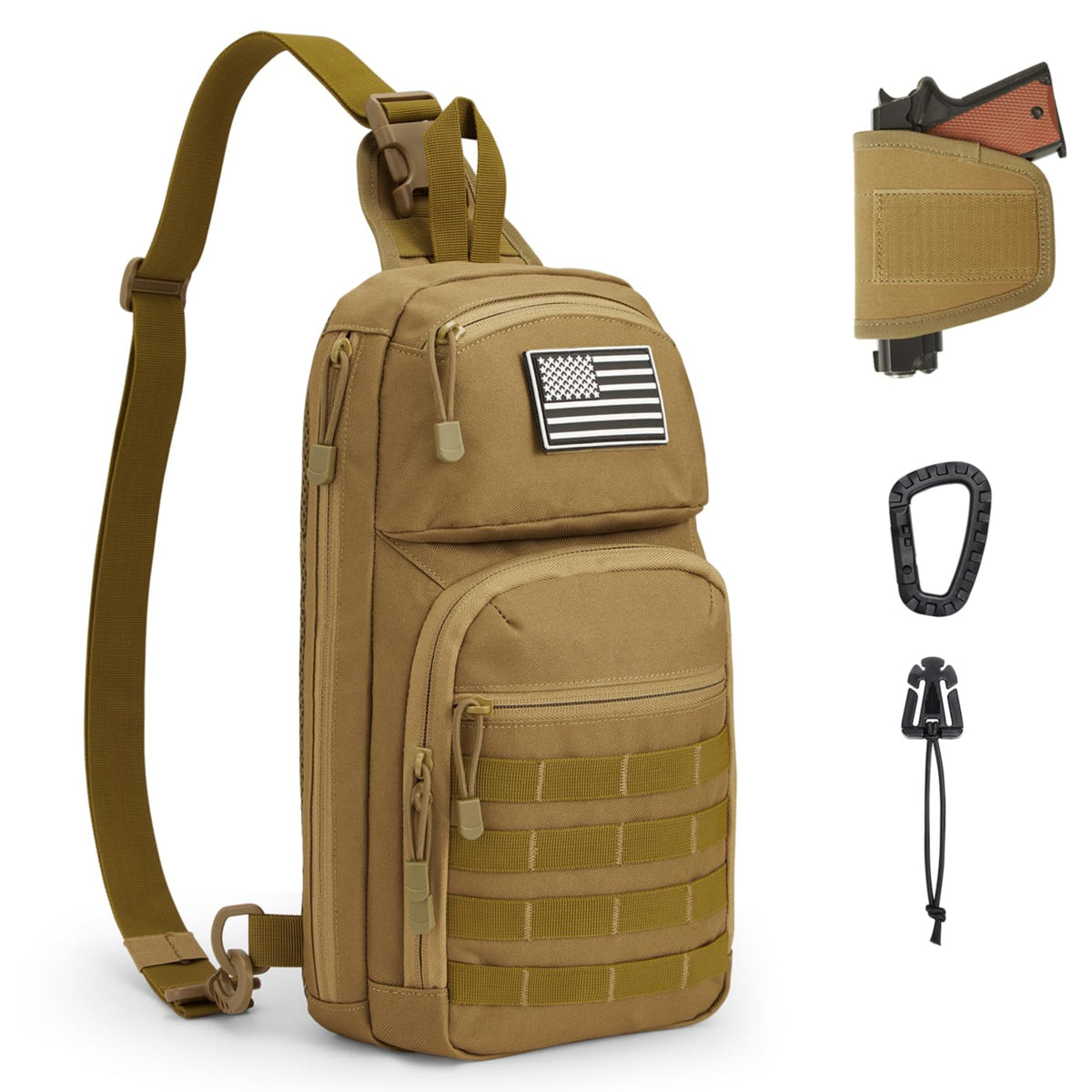 G4Free - G4Free 10L Tactical EDC Sling Bag -TN23B216C