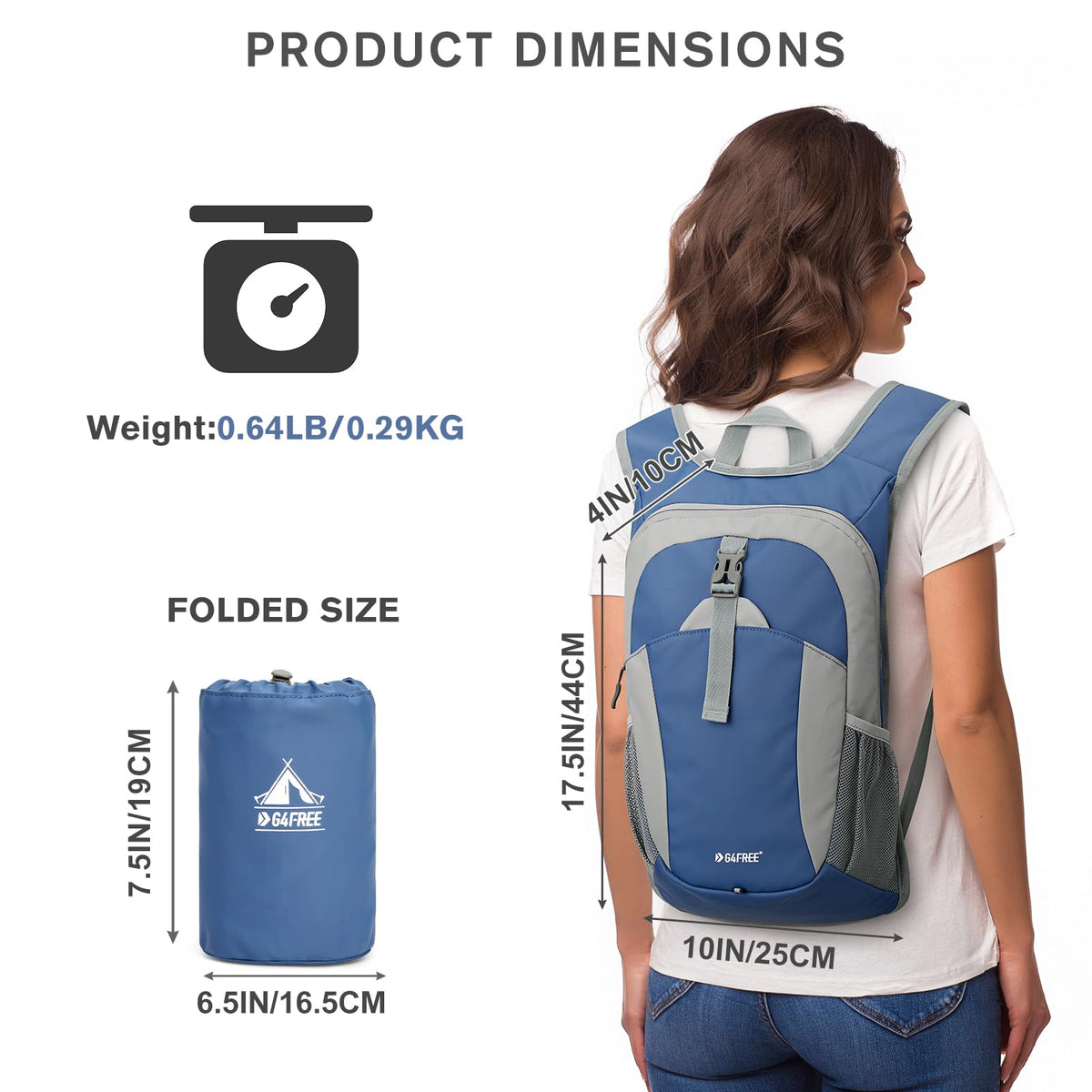 G4Free - G4Free 12L Hiking Backpack -TN23B237T