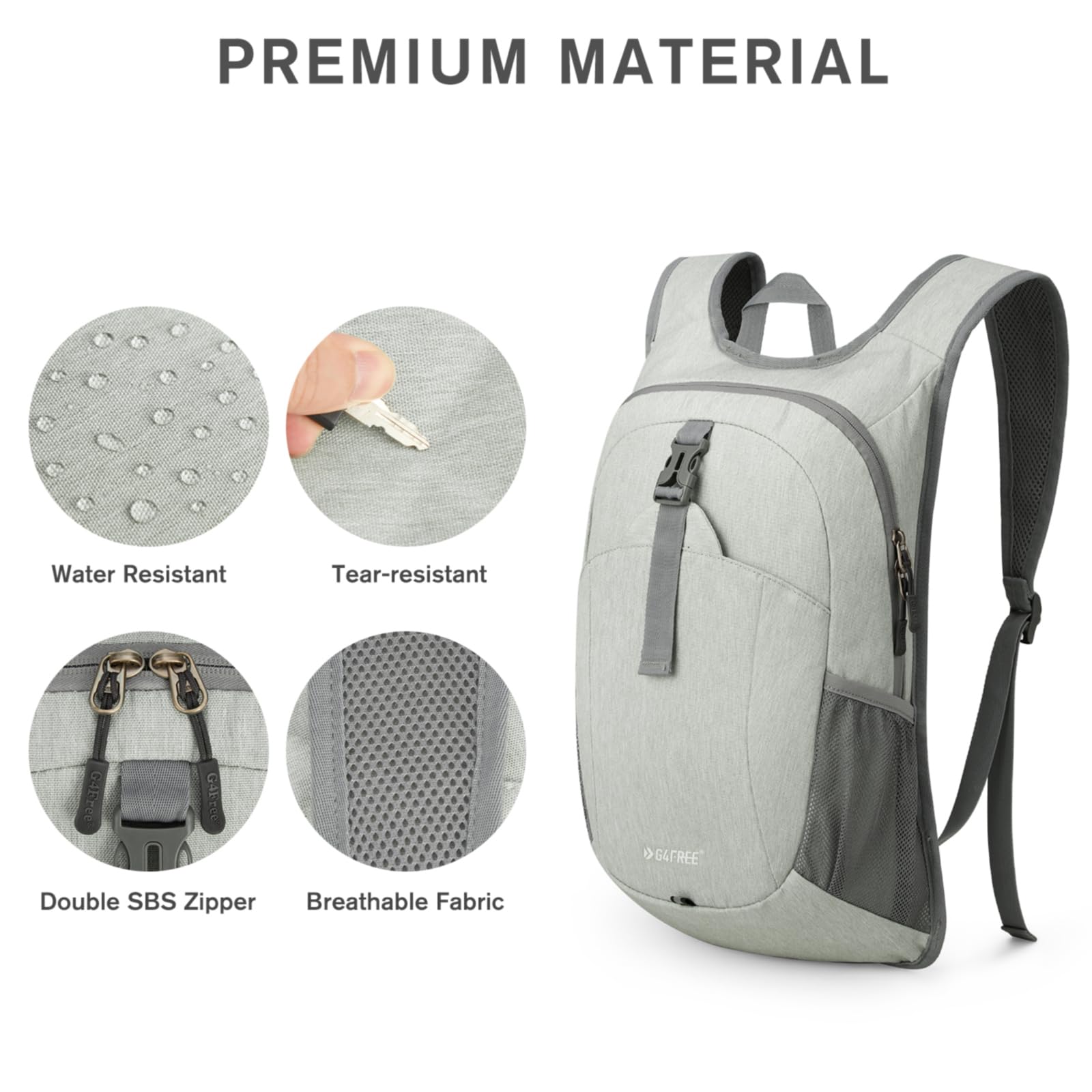 G4Free - G4Free 12L Hiking Backpack -TN23B237T