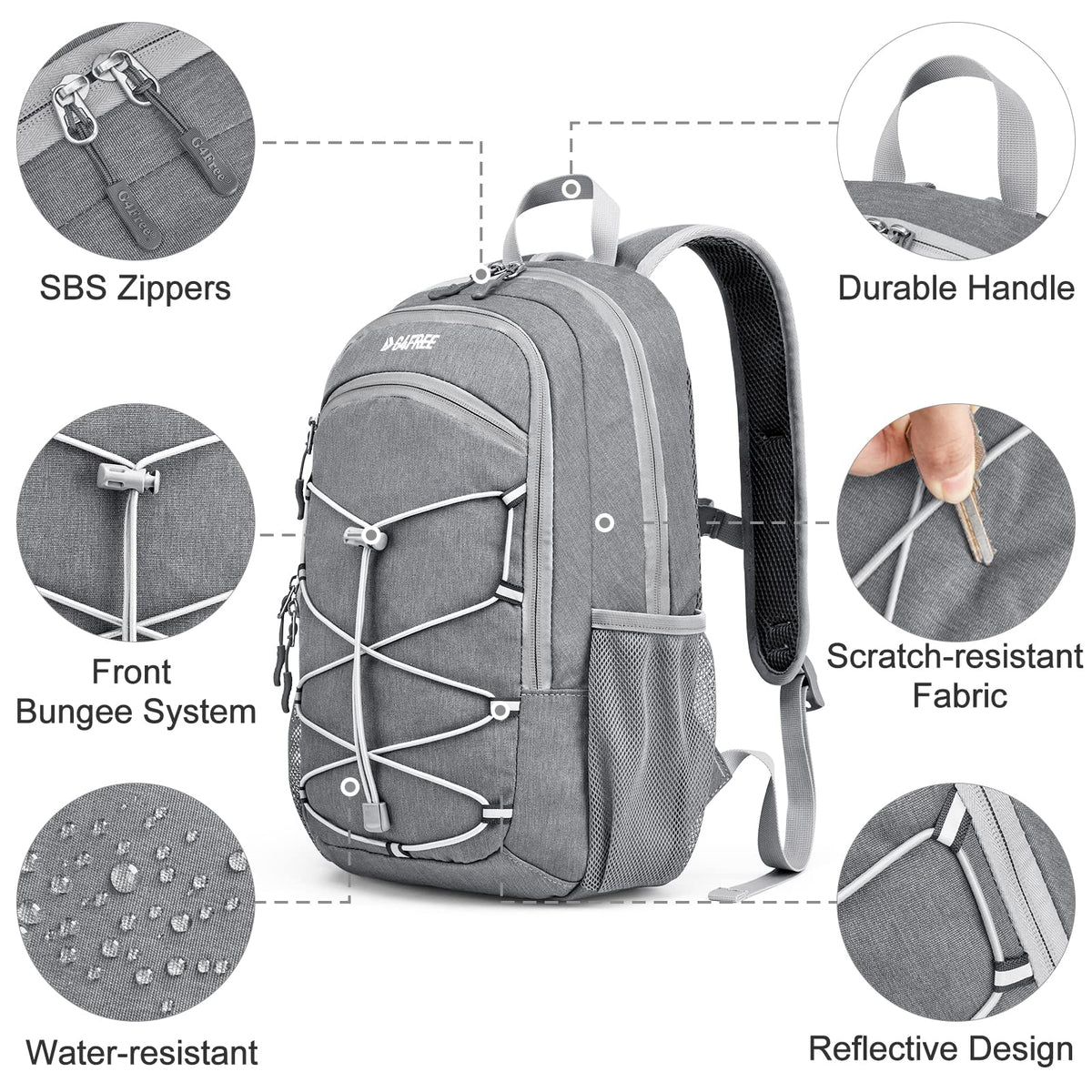 G4Free - G4Free 12L Mini Outdoor Hiking Daypack -TN22B107A