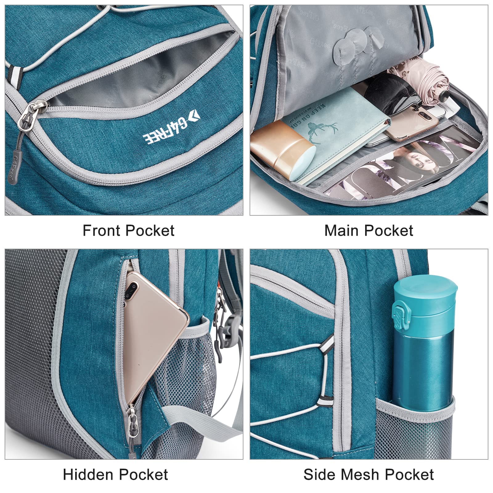 G4Free - G4Free 12L Mini Outdoor Hiking Daypack -TN22B107A