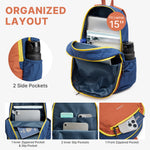G4Free - G4Free 15L Lightweight Hiking Travel Casual Daypack -TN25B616A