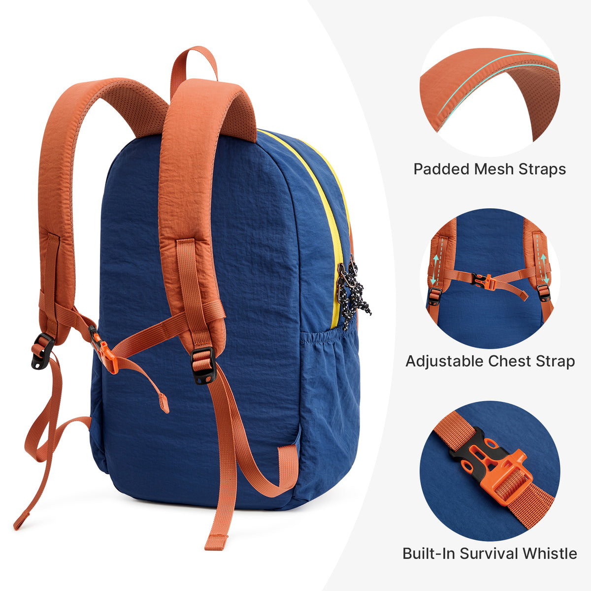 G4Free - G4Free 15L Lightweight Hiking Travel Casual Daypack -TN25B616A