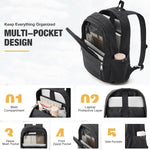 G4Free - G4Free 15L Water-Resistant Hiking Backpack Adjustable Chest Strap -TN25B521C