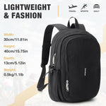 G4Free - G4Free 15L Water-Resistant Hiking Backpack Adjustable Chest Strap -TN25B521C