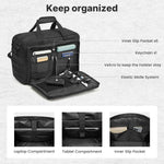 G4Free - G4Free 17.3 Inch Laptop for Men, 3-in-1 Large Tactical Shoulder Bag -TN25B563B