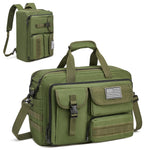 G4Free - G4Free 17.3 Inch Laptop for Men, 3-in-1 Large Tactical Shoulder Bag -TN25B563C