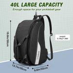 G4Free - G4Free 2-in-1 Pickleball Backpack for 4+ Paddles -TN25B517A
