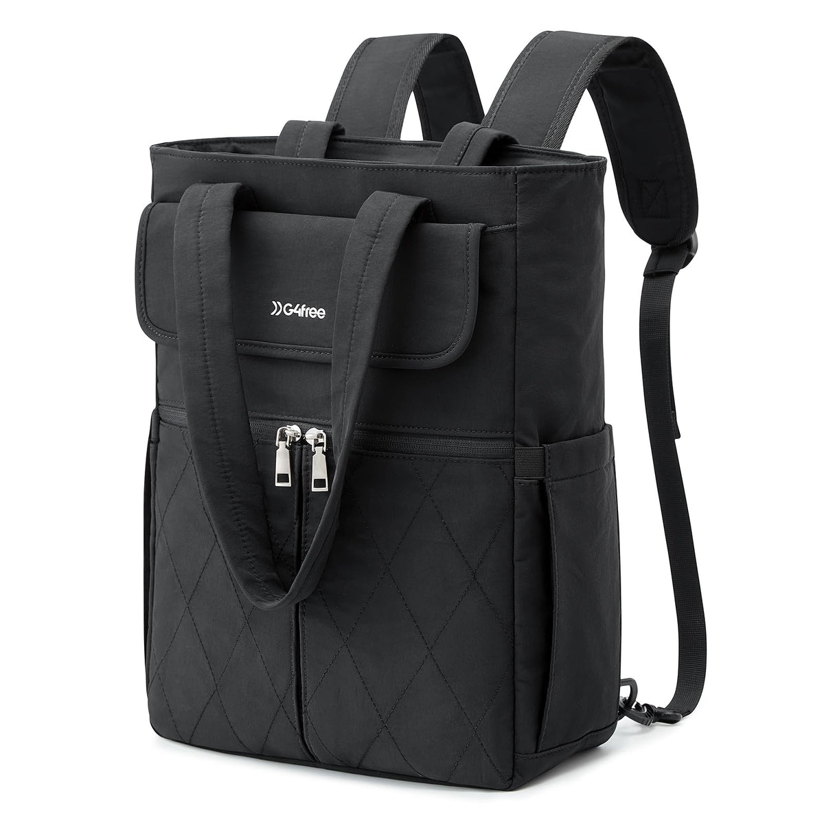 G4Free - G4Free 2 in 1 Tote Backpack Fits 15" Laptop, Women Bag Daypack -TN24B475C