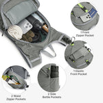 G4Free - G4Free 20L Lightweight Hiking Backpack with Waist Strap -TN25B615A