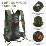 G4Free - G4Free 20L Lightweight Hiking Backpack with Waist Strap -TN25B615A