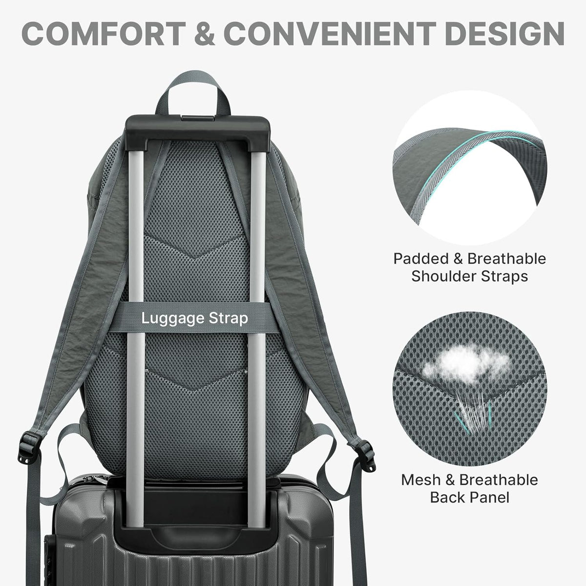 G4Free - G4Free 20L Lightweight  Hiking Travel Backpacks -TN25B612D
