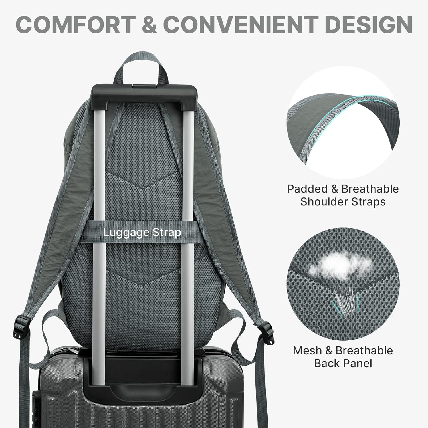 G4Free - G4Free 20L Lightweight  Hiking Travel Backpacks -TN25B612D