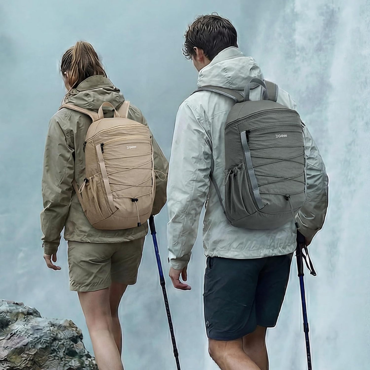 G4Free - G4Free 20L Lightweight  Hiking Travel Backpacks -TN25B612D