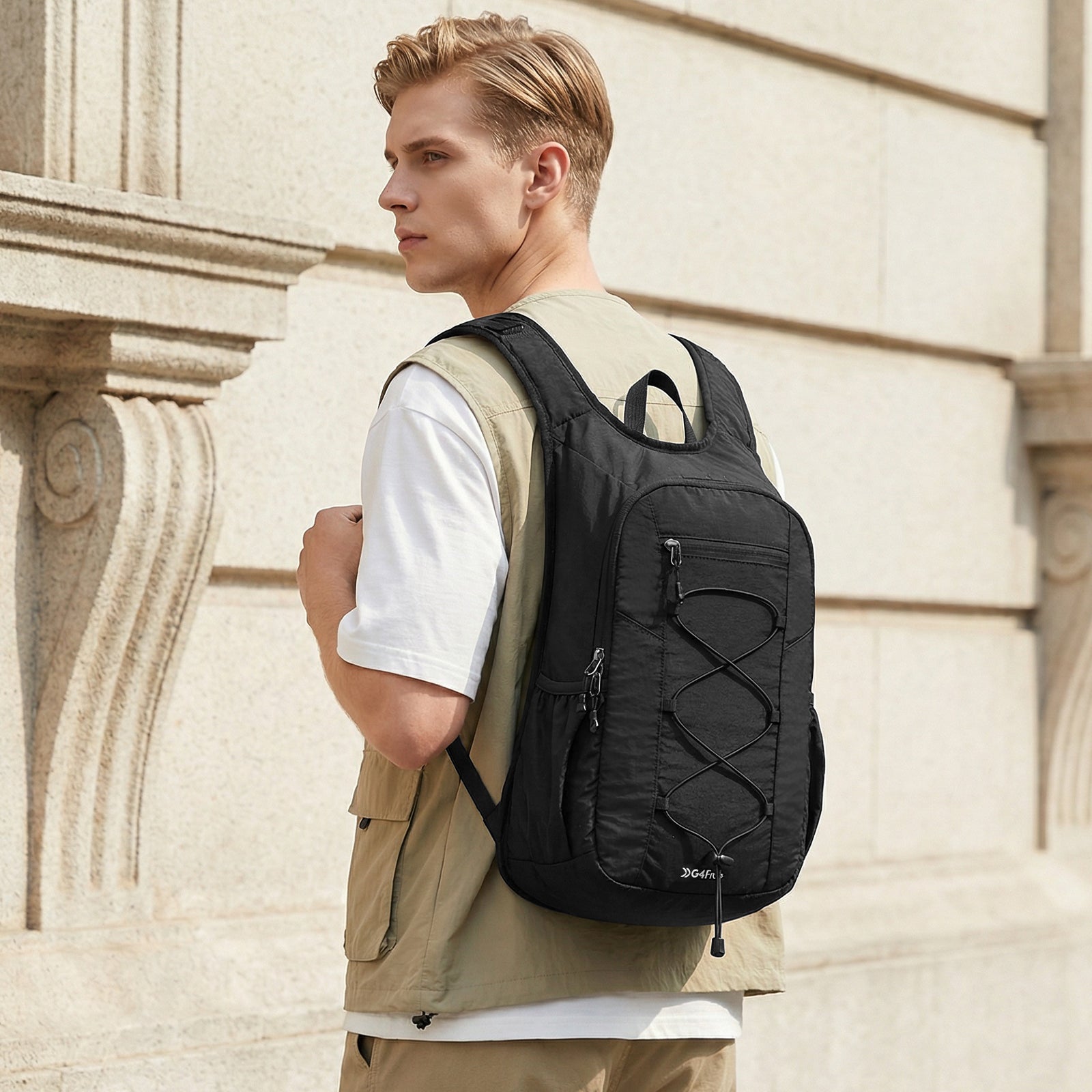 G4Free - G4Free 20L Lightweight Packable Hiking Daypack with Phone Pocket -TN25B613A