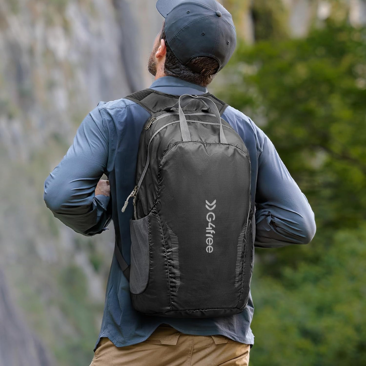 G4Free - G4Free 25L Packable Foldable Water Resistant Hiking Backpack -TN24B436B