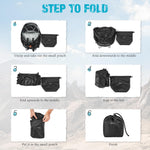 G4Free - G4Free 25L Packable Hiking Backpack with Thickened Back Panel -TN25B507A