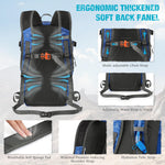 G4Free - G4Free 25L Packable Hiking Backpack with Thickened Back Panel -TN25B507A