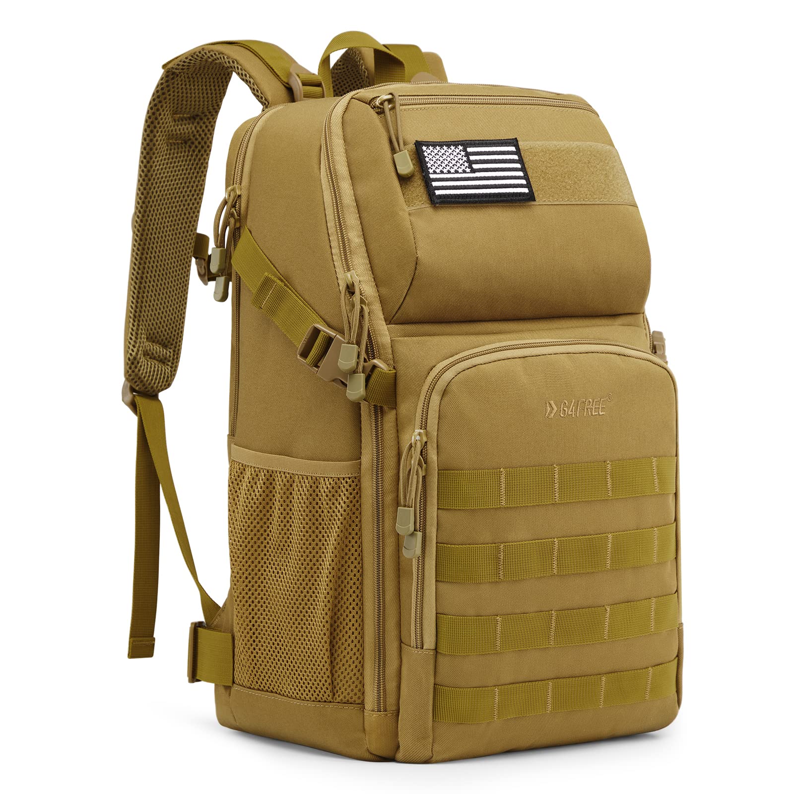 G4Free - G4Free 35L Military Tactical Backpack Survival Molle Pack -TN22B147B