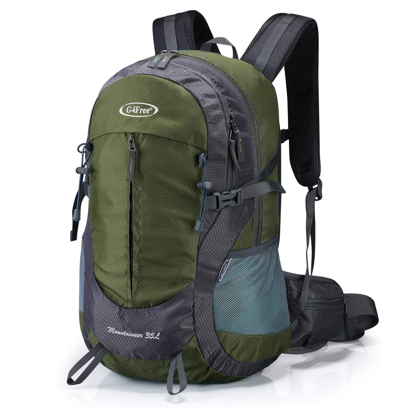 G4Free - G4Free 35L Outdoor Sports Travel Daypack with Rain Cover -D02V647A