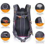 G4Free - G4Free 35L Outdoor Sports Travel Daypack with Rain Cover -D02V647A