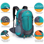 G4Free - G4Free 35L Outdoor Sports Travel Daypack with Rain Cover -D02V647A