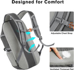 G4Free - G4Free 35L Waterproof Travel Hiking Backpack -TN24B438A
