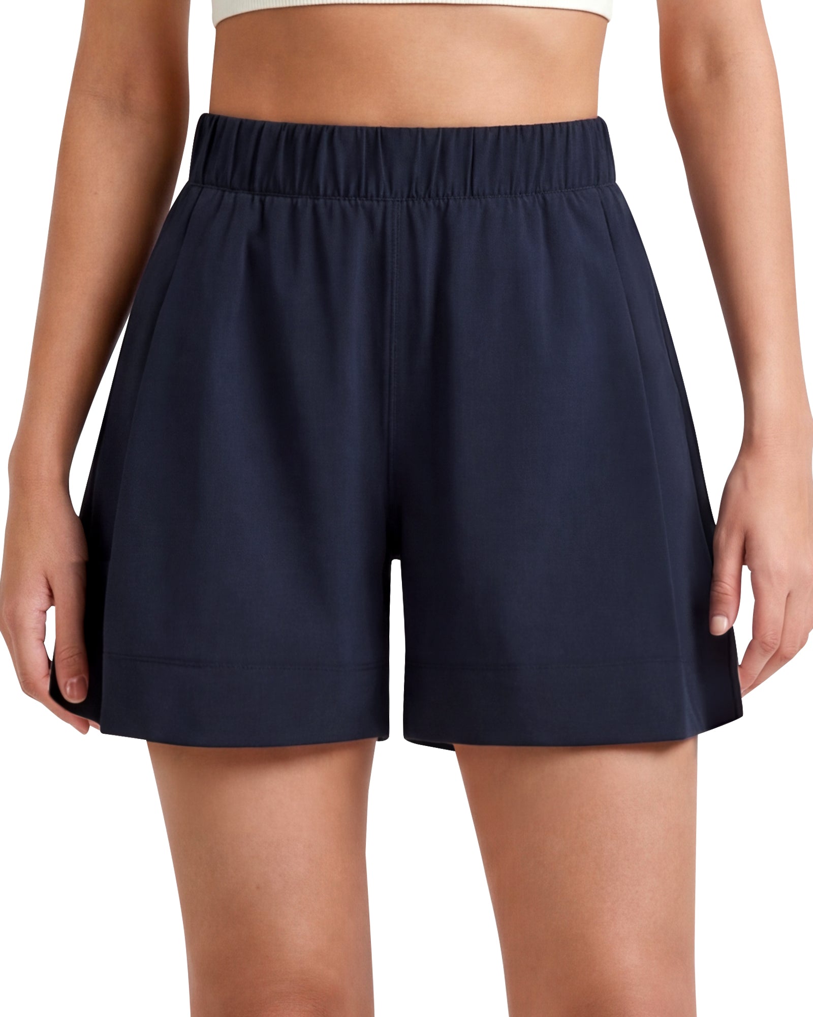 G4Free - G4Free 4" Water Resistant Side Slit Casual Shorts with Pockets -GF26E996A001A-S