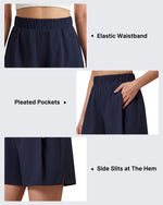 G4Free - G4Free 4" Water Resistant Side Slit Casual Shorts with Pockets -GF26E996A001A-S