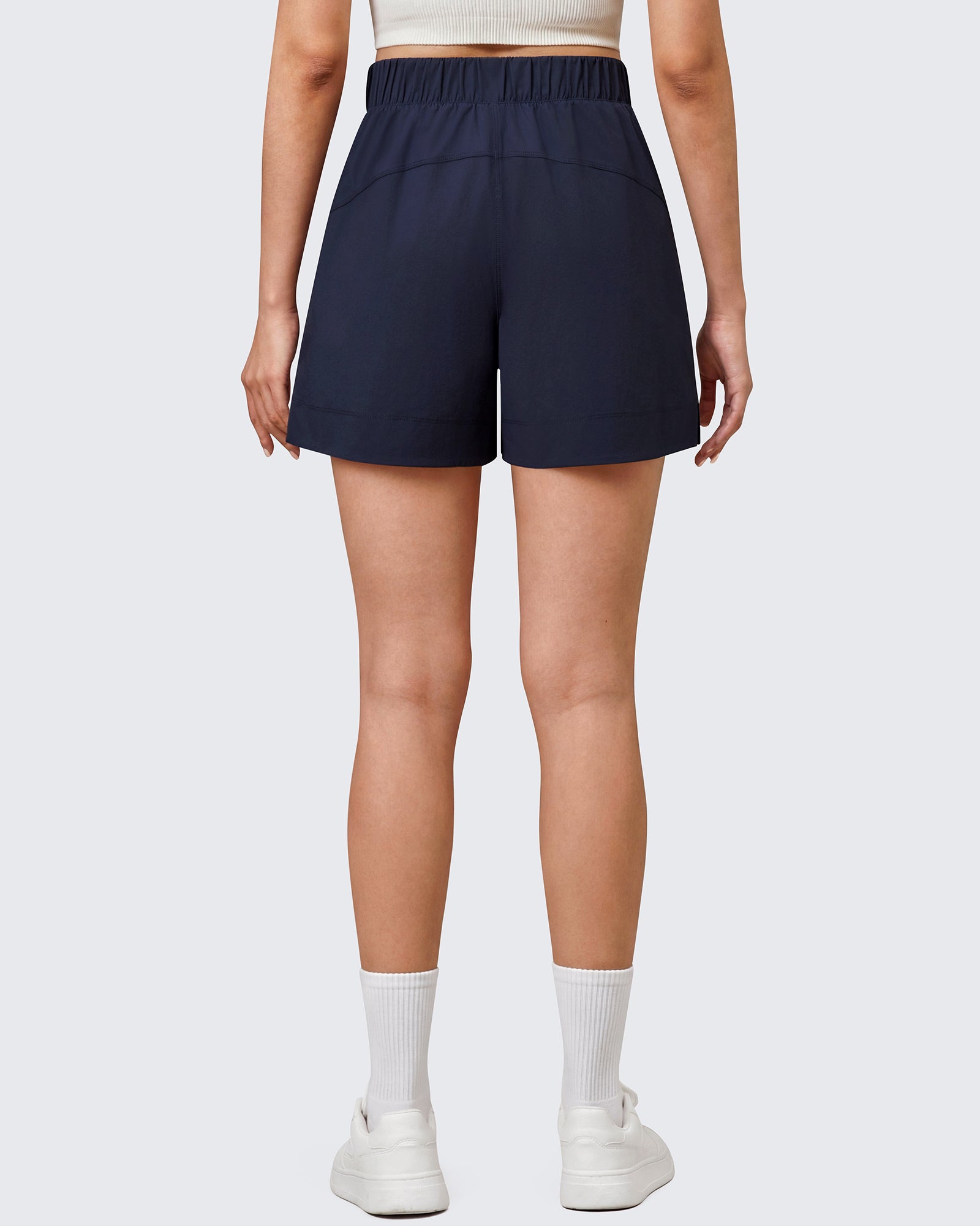 G4Free - G4Free 4" Water Resistant Side Slit Casual Shorts with Pockets -GF26E996A001A-S