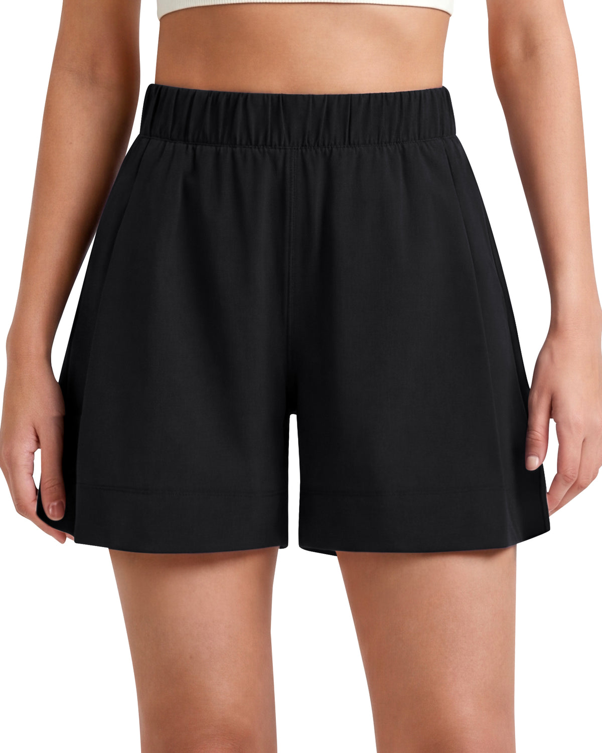 G4Free - G4Free 4" Water Resistant Side Slit Casual Shorts with Pockets -GF26E996A001A-S