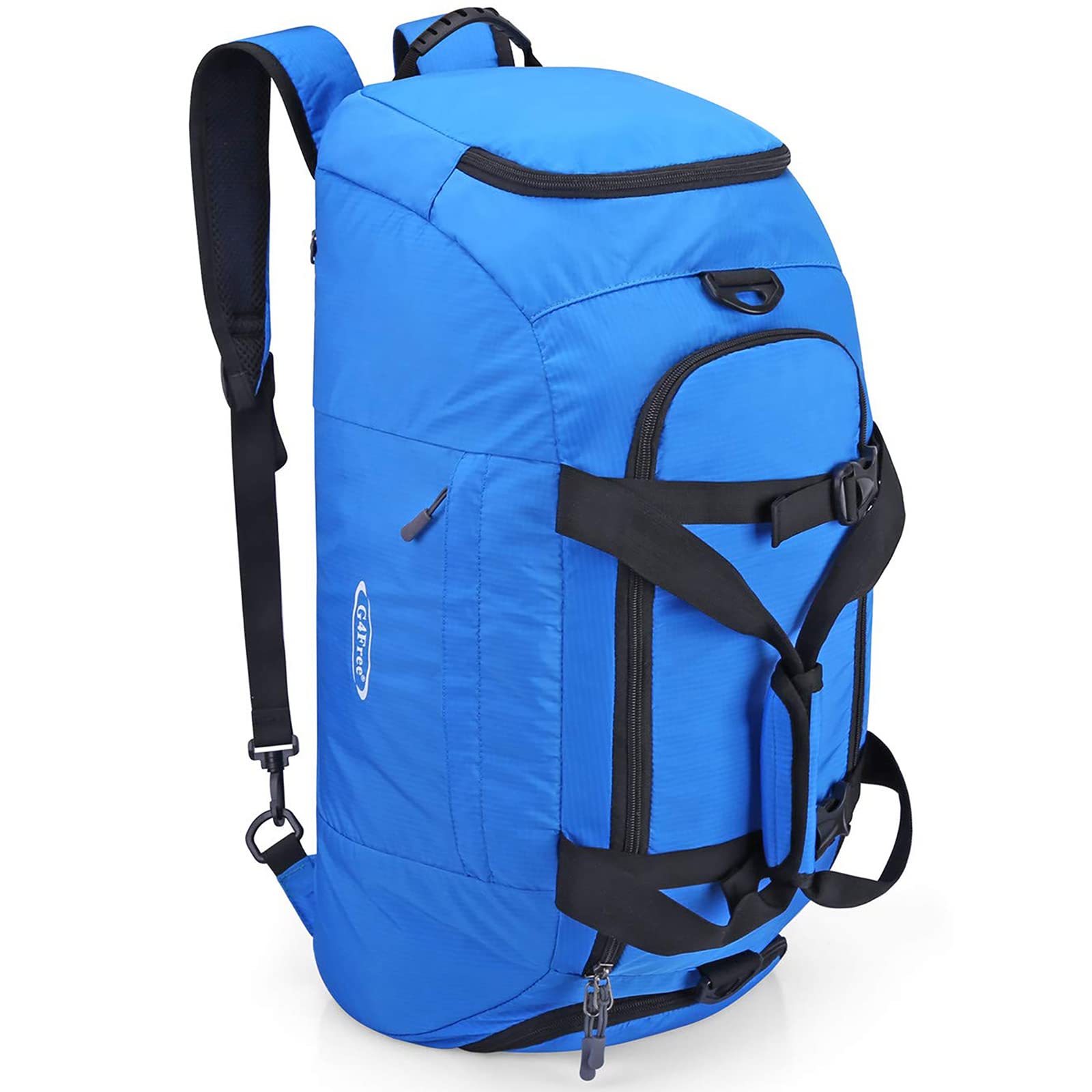 G4Free - G4Free 40L 3-Way Duffle Bag Backpack Gym Bag -D01V084B