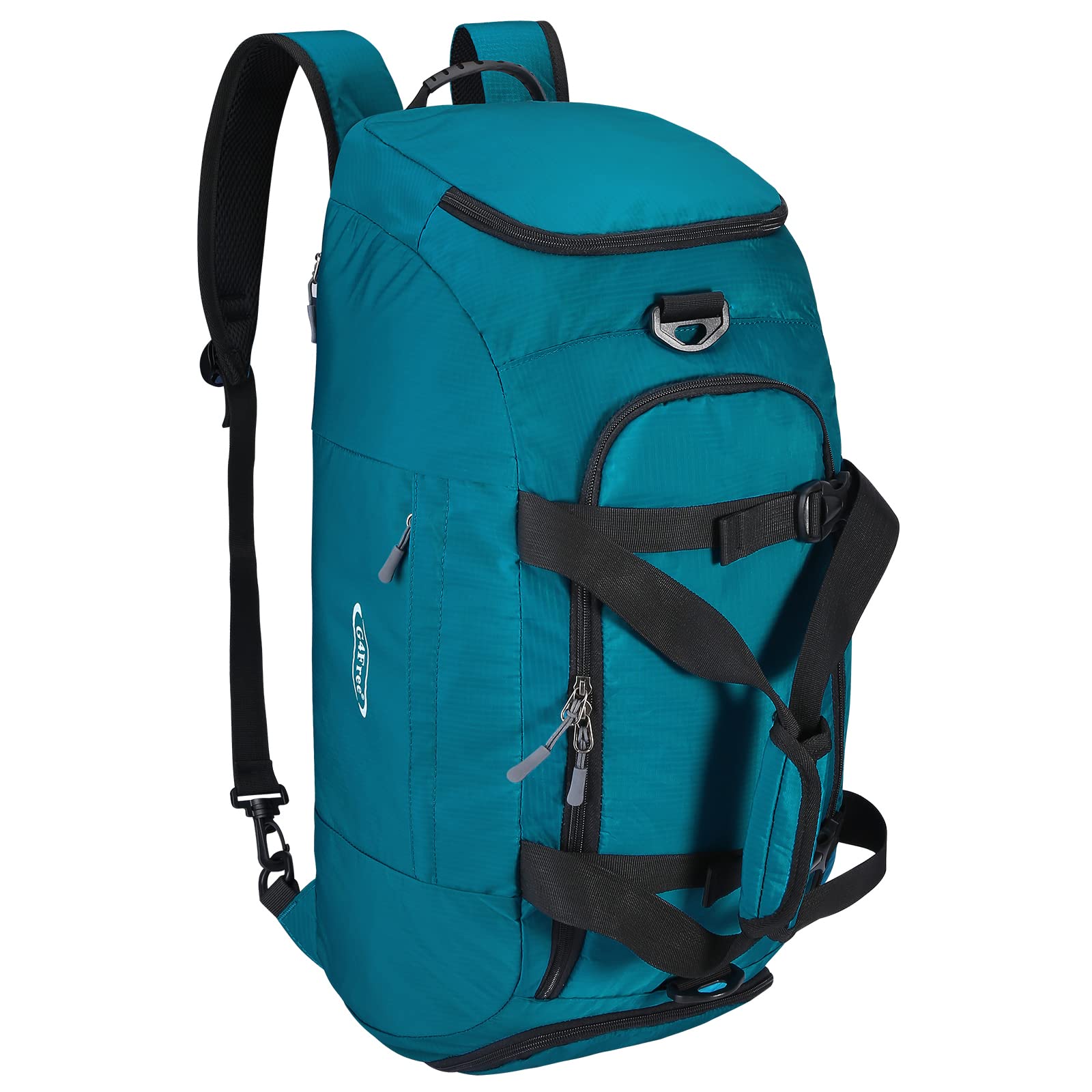 G4Free - G4Free 40L 3-Way Duffle Bag Backpack Gym Bag -D01V084E