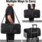 G4Free - G4Free 40L/65L Foldable Duffel Bag, Water-Repellent Travel Backpack -TN23B231L