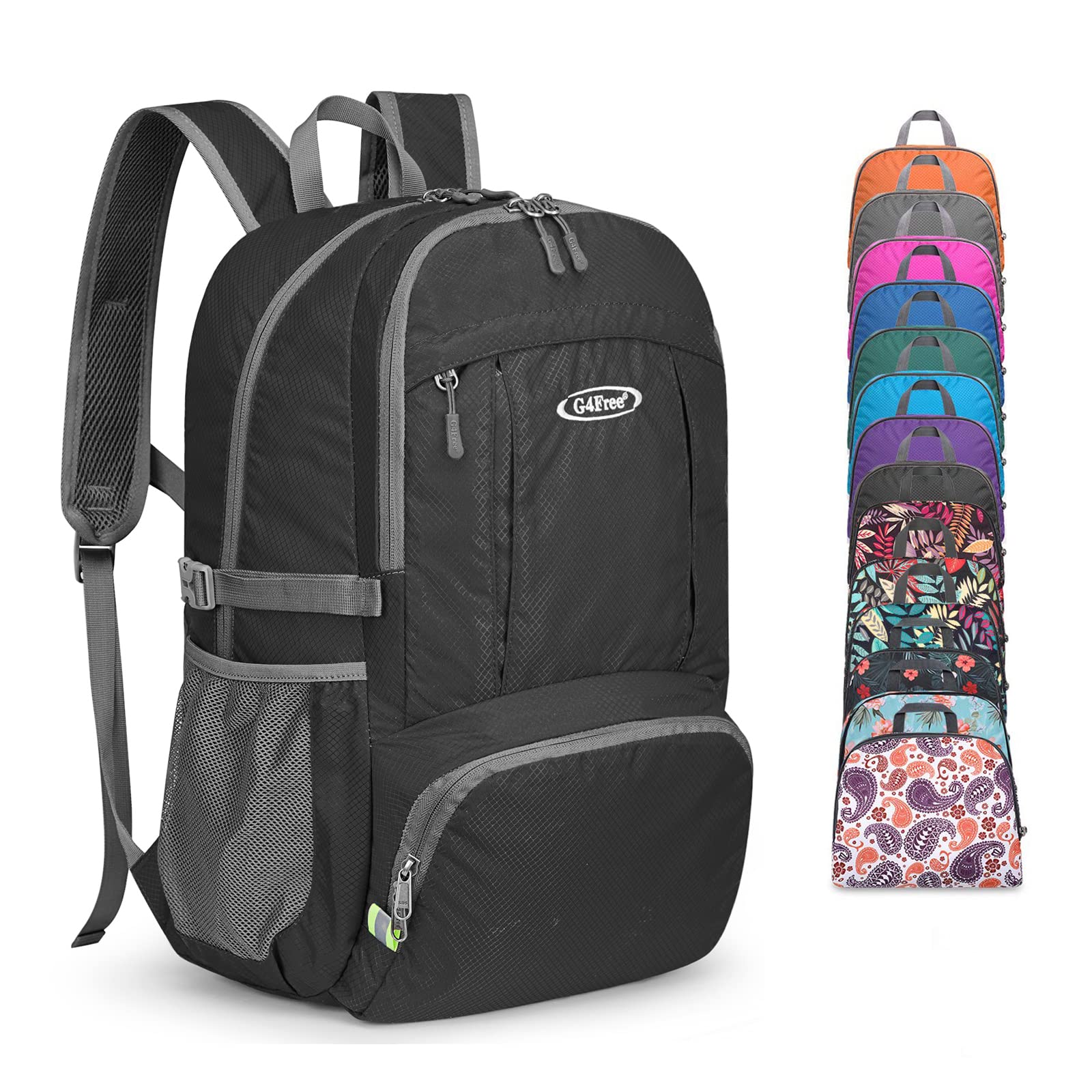 G4Free - G4Free 40L Lightweight Packable Hiking Backpack -D02V707A