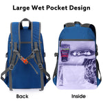 G4Free - G4Free 40L Lightweight Packable Hiking Backpack -D02V707A