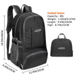 G4Free - G4Free 40L Lightweight Packable Hiking Backpack -D02V707A