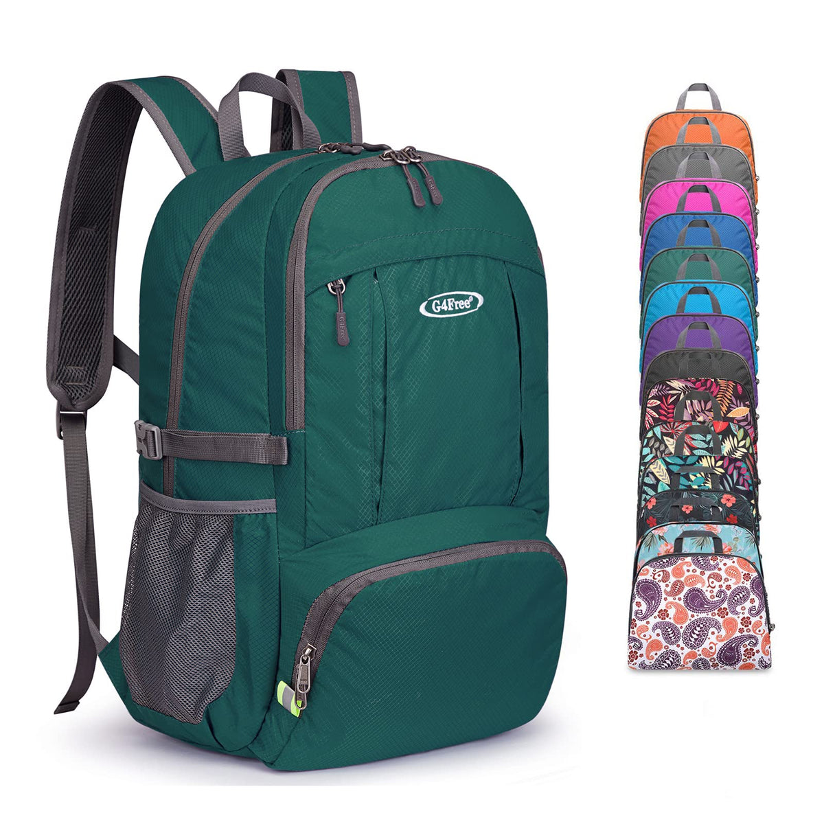 G4Free - G4Free 40L Lightweight Packable Hiking Backpack -D02V707B