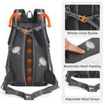 G4Free - G4Free 40L Lightweight Travel Backpack with Rain Cover -TN26B623A