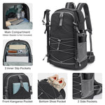 G4Free - G4Free 40L Lightweight Travel Backpack with Rain Cover -TN26B623A