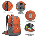 G4Free - G4Free 40L Lightweight Travel Backpack with Rain Cover -TN26B623A