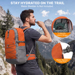 G4Free - G4Free 40L Lightweight Travel Backpack with Rain Cover -TN26B623A
