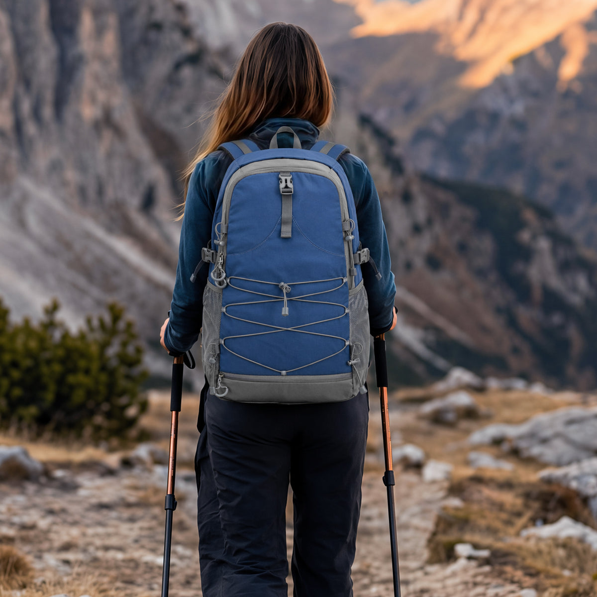 G4Free - G4Free 40L Lightweight Travel Backpack with Rain Cover -TN26B623A