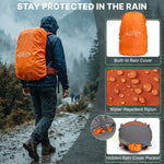 G4Free - G4Free 40L Lightweight Travel Backpack with Rain Cover -TN26B623A