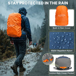G4Free - G4Free 40L Lightweight Travel Backpack with Rain Cover -TN26B623A